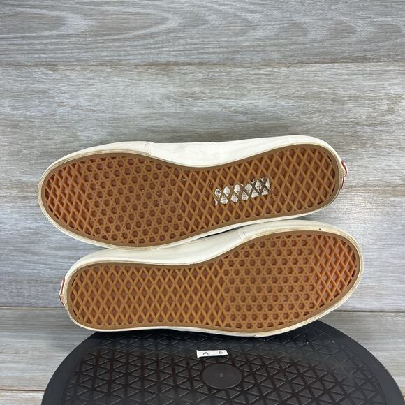 VANS Mens Authentic Green Suede Low Top Sneakers Size 13 - Picture 10 of 10